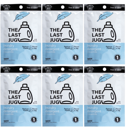 Laundry Detergent Eco - Refills,Unscented , 6-Pack (390 Loads No Jug) - The Last Jug